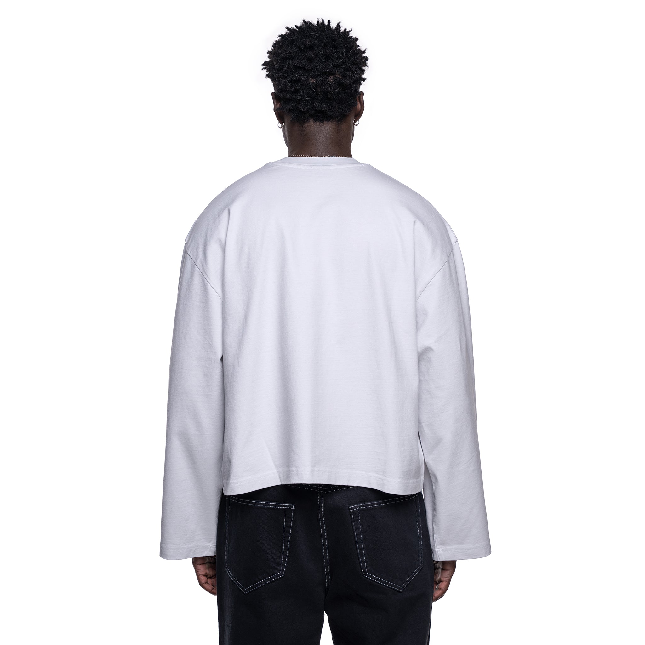 Heavy Longsleeve Weiß